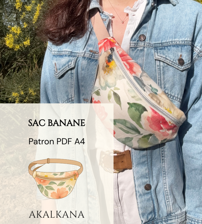 Patron Sac banane