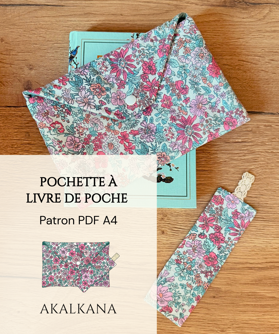 Patron Pochette à livre