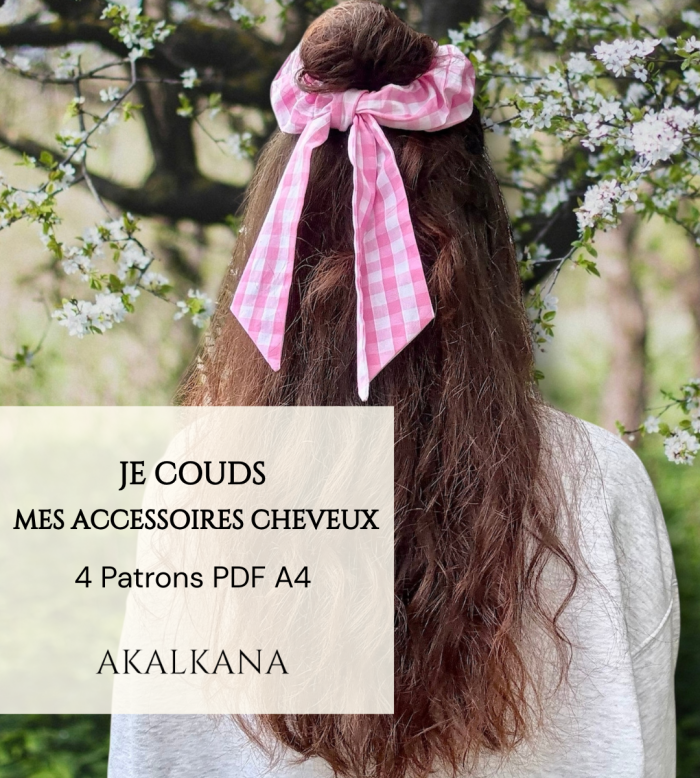 Livret : Je couds mes accessoires cheveux