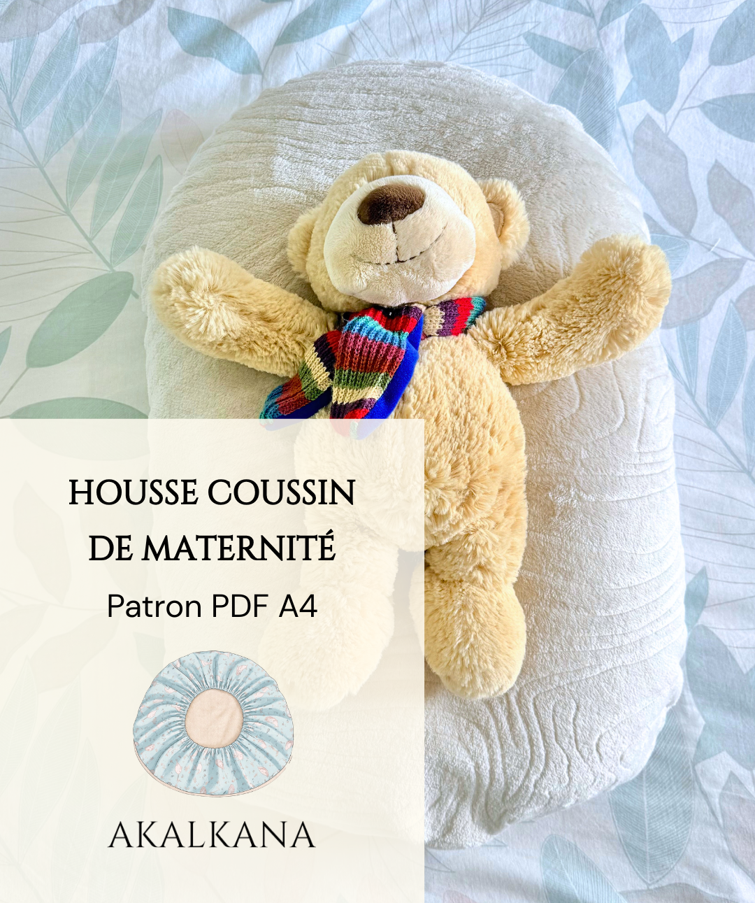 Patron Housse coussin de maternité