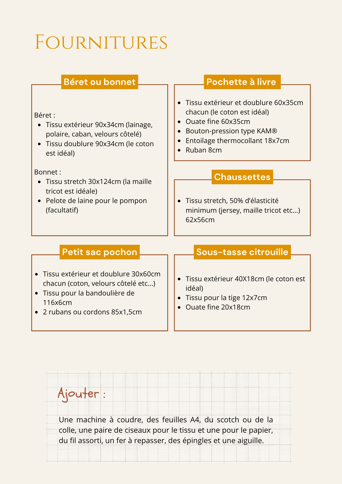 Livret : Je couds pour un automne cosy – Image 3