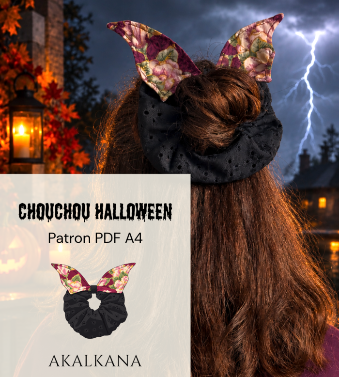 Patron gratuit Chouchou Halloween